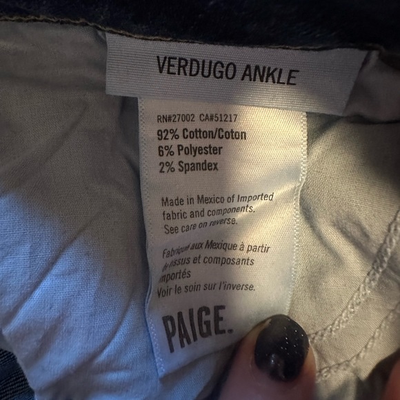 PAIGE Verdugo Ankle Jeans - Picture 6 of 7